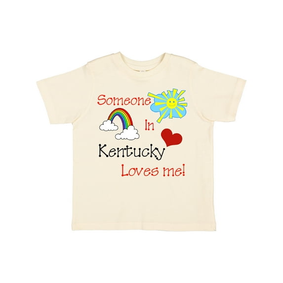 Inktastic Someone in Kentucky Loves Me Boys or Girls Toddler T-Shirt
