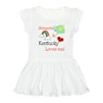 thumbnail image 1 of Inktastic Someone in Kentucky Loves Me Girls Toddler Dress, 1 of 5