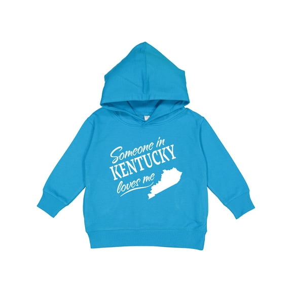Inktastic Someone in Kentucky Loves Me Toddler Hoodie