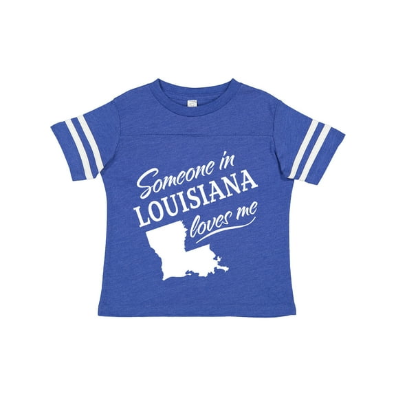 Inktastic Someone in Louisiana Loves Me Boys or Girls Toddler T-Shirt