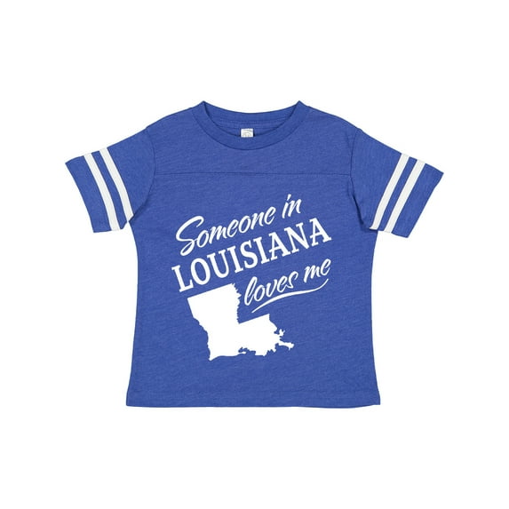 Inktastic Someone in Louisiana Loves Me Boys or Girls Toddler T-Shirt