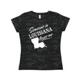 thumbnail image 1 of Inktastic Someone in Louisiana Loves Me Women's T-Shirt, 1 of 5