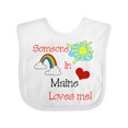 thumbnail image 1 of Inktastic Someone in Maine Loves Me Boys or Girls Baby Bib, 1 of 4