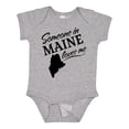 thumbnail image 1 of Inktastic Someone in Maine Loves Me Boys or Girls Baby Bodysuit, 1 of 5