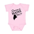 thumbnail image 1 of Inktastic Someone in Maine Loves Me Boys or Girls Baby Bodysuit, 1 of 5