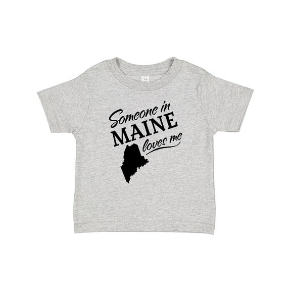 Inktastic Someone in Maine Loves Me Boys or Girls Baby T-Shirt