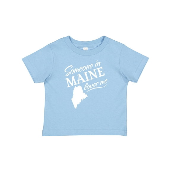 Inktastic Someone in Maine Loves Me Boys or Girls Baby T-Shirt