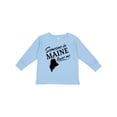 thumbnail image 1 of Inktastic Someone in Maine Loves Me Boys or Girls Long Sleeve Toddler T-Shirt, 1 of 5