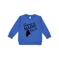 thumbnail image 1 of Inktastic Someone in Maine Loves Me Toddler Sweatshirt, 1 of 4