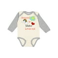 thumbnail image 1 of Inktastic Someone in Maine loves me Boys or Girls Long Sleeve Baby Bodysuit, 1 of 5