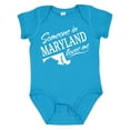 thumbnail image 1 of Inktastic Someone in Maryland Loves Me Boys or Girls Baby Bodysuit, 1 of 5