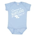 thumbnail image 1 of Inktastic Someone in Maryland Loves Me Boys or Girls Baby Bodysuit, 1 of 5