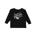 thumbnail image 1 of Inktastic Someone in Maryland Loves Me Boys or Girls Long Sleeve Toddler T-Shirt, 1 of 5