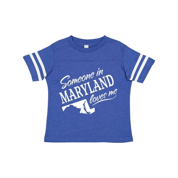 Inktastic Someone in Maryland Loves Me Boys or Girls Toddler T-Shirt