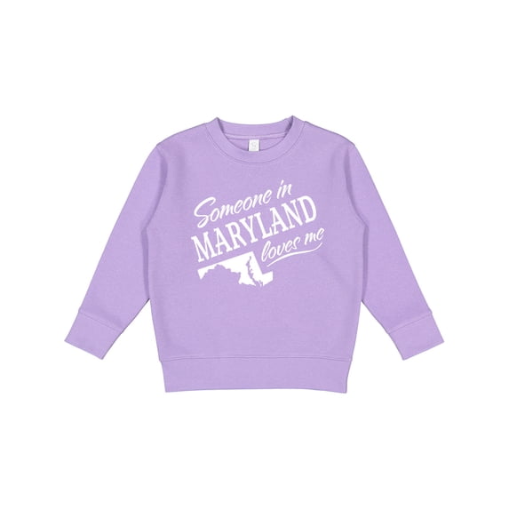 Inktastic Someone in Maryland Loves Me Toddler Sweatshirt