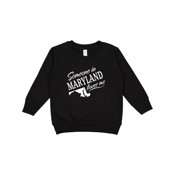 Inktastic Someone in Maryland Loves Me Toddler Sweatshirt