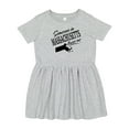 thumbnail image 1 of Inktastic Someone in Massachusetts Loves Me Girls Toddler Dress, 1 of 5