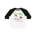thumbnail image 1 of Inktastic Someone in Michigan Loves Me Boys or Girls Toddler T-Shirt, 1 of 5