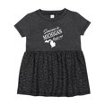 thumbnail image 1 of Inktastic Someone in Michigan Loves Me Girls Baby Dress, 1 of 5