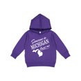 thumbnail image 1 of Inktastic Someone in Michigan Loves Me Toddler Hoodie, 1 of 4