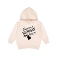 thumbnail image 1 of Inktastic Someone in Michigan Loves Me Toddler Hoodie, 1 of 4