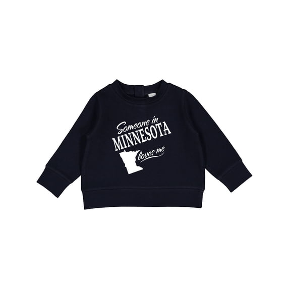 Inktastic Someone in Minnesota Loves Me Baby Sweatshirt