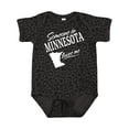 thumbnail image 1 of Inktastic Someone in Minnesota Loves Me Boys or Girls Baby Bodysuit, 1 of 5