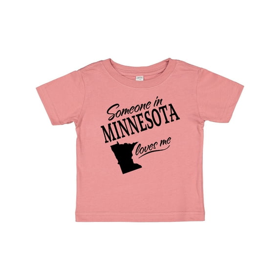 Inktastic Someone in Minnesota Loves Me Boys or Girls Baby T-Shirt