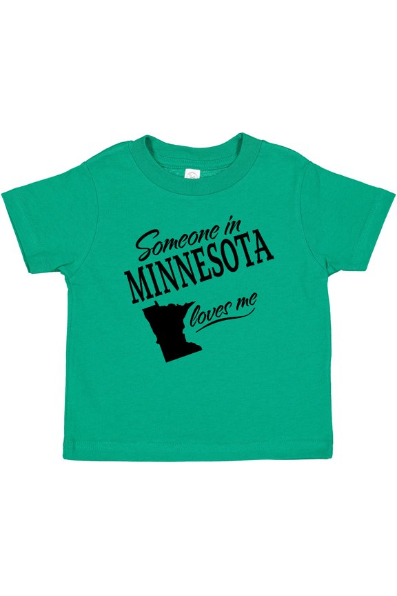 Someone in Minnesota Loves Me Boys or Girls Baby T-Shirt