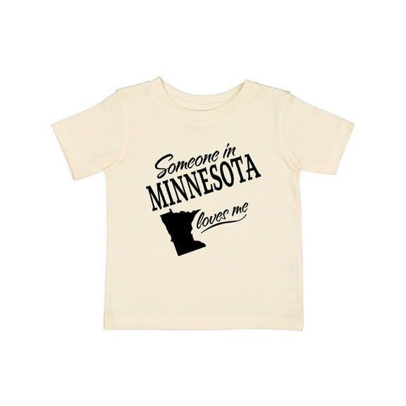 Inktastic Someone in Minnesota Loves Me Boys or Girls Baby T-Shirt