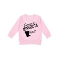 thumbnail image 1 of Inktastic Someone in Minnesota Loves Me Toddler Sweatshirt, 1 of 4