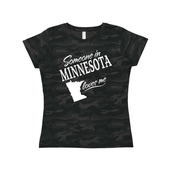 Inktastic Someone in Minnesota Loves Me Women's T-Shirt