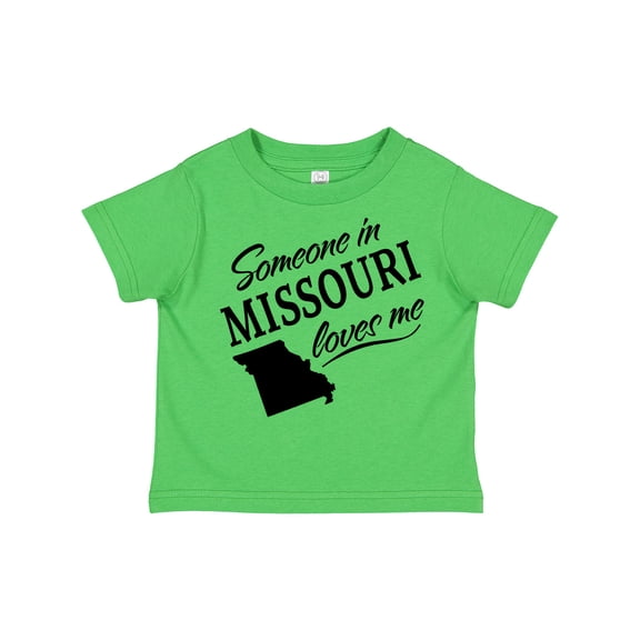 Inktastic Someone in Missouri Loves Me Boys or Girls Toddler T-Shirt