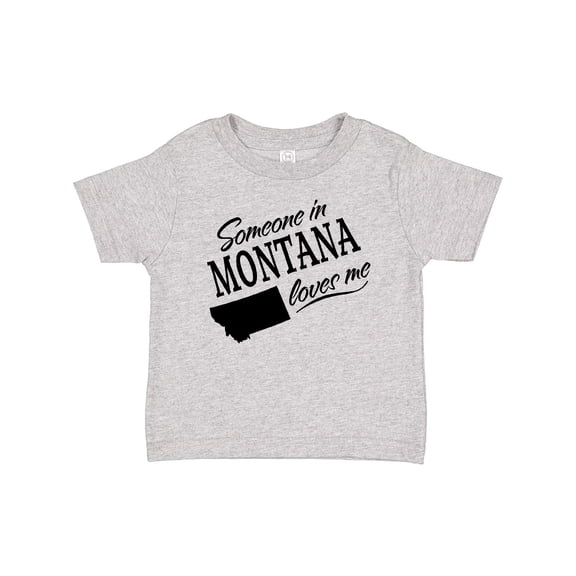 Inktastic Someone in Montana Loves Me Boys or Girls Baby T-Shirt