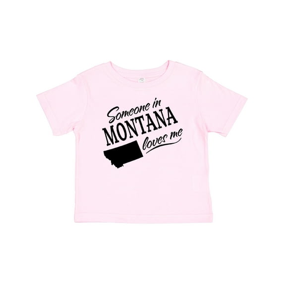 Inktastic Someone in Montana Loves Me Boys or Girls Baby T-Shirt