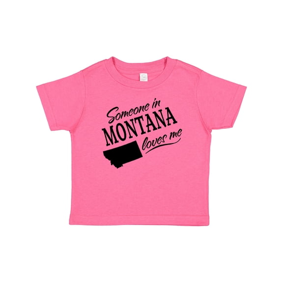 Inktastic Someone in Montana Loves Me Boys or Girls Baby T-Shirt