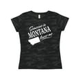 thumbnail image 1 of Inktastic Someone in Montana Loves Me Women's T-Shirt, 1 of 5
