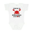 thumbnail image 1 of Inktastic Someone in Myrtle Beach Loves Me Boys or Girls Baby Bodysuit, 1 of 5