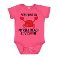 thumbnail image 1 of Inktastic Someone in Myrtle Beach Loves Me Boys or Girls Baby Bodysuit, 1 of 5
