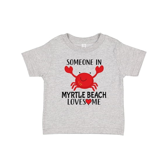 Inktastic Someone in Myrtle Beach Loves Me Boys or Girls Baby T-Shirt