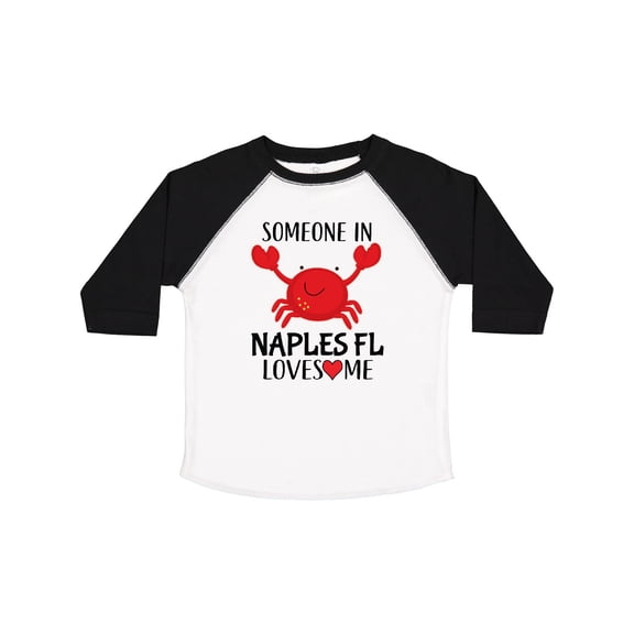 Inktastic Someone in Naples Florida Loves Me Boys or Girls Toddler T-Shirt