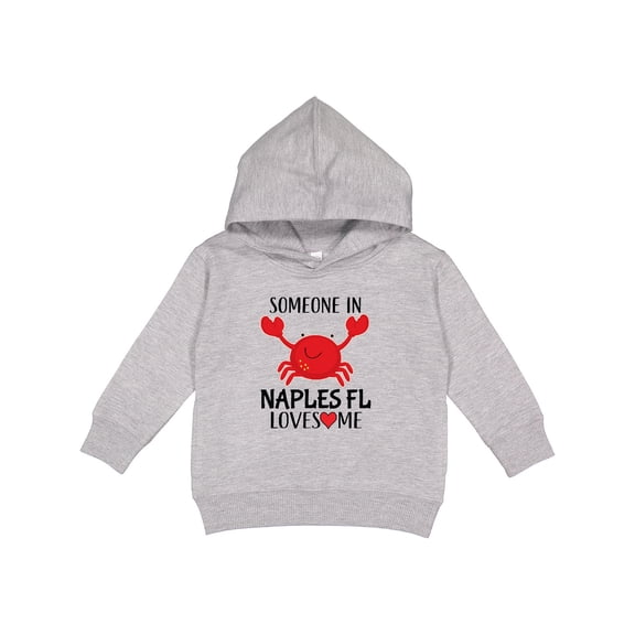 Inktastic Someone in Naples Florida Loves Me Toddler Hoodie
