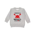 thumbnail image 1 of Inktastic Someone in Naples Florida Loves Me Toddler Sweatshirt, 1 of 4