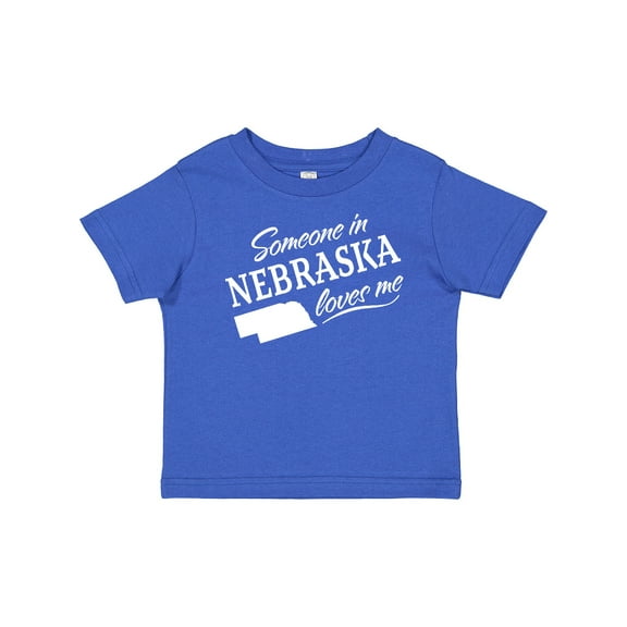 Inktastic Someone in Nebraska Loves Me Boys or Girls Baby T-Shirt