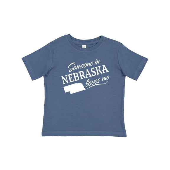Inktastic Someone in Nebraska Loves Me Boys or Girls Baby T-Shirt