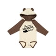 thumbnail image 1 of Inktastic Someone in Nebraska Loves Me Boys or Girls Long Sleeve Baby Bodysuit, 1 of 5