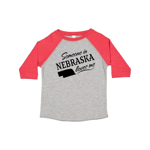 Inktastic Someone in Nebraska Loves Me Boys or Girls Toddler T-Shirt
