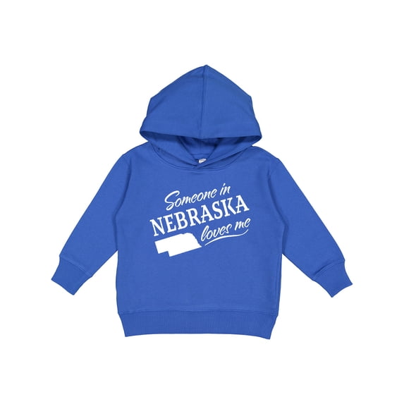 Inktastic Someone in Nebraska Loves Me Toddler Hoodie