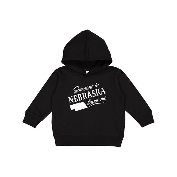 Inktastic Someone in Nebraska Loves Me Toddler Hoodie