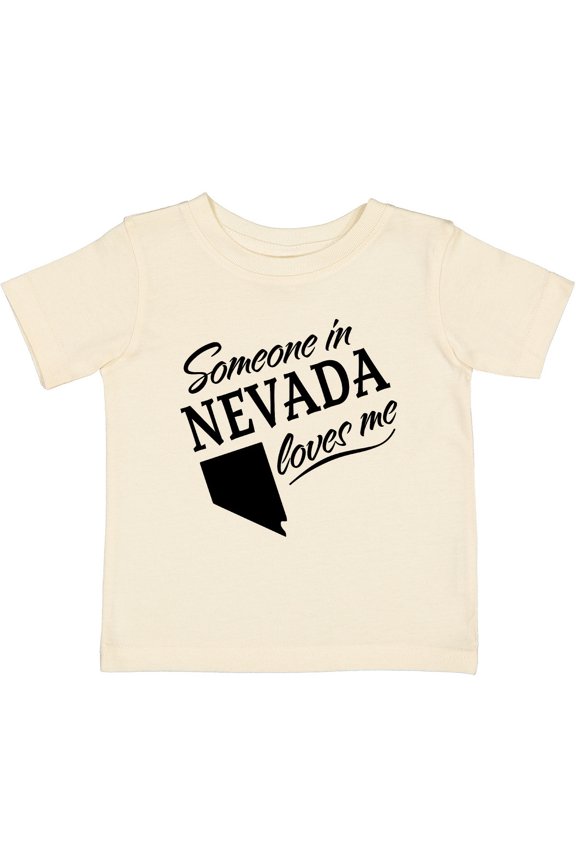 Someone in Nevada Loves Me Boys or Girls Baby T-Shirt
